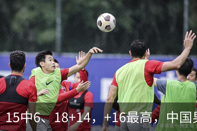 15中6、18+14，+16最高，中国男篮真大腿，郭士强给杜锋上一课？